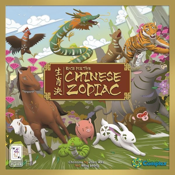 Race for the Chinese Zodiac Board Game Capstone Games