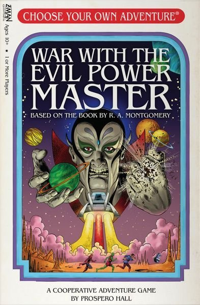 Choose Your Own Adventure: War with the Evil Power Master Board Game Z-Man Games