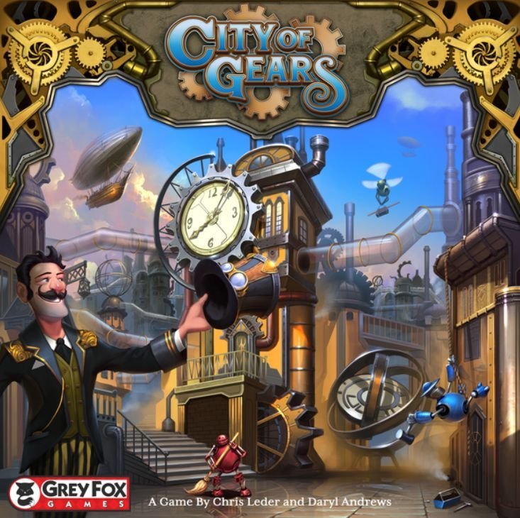 City of Gears Board Game Grey Fox Games