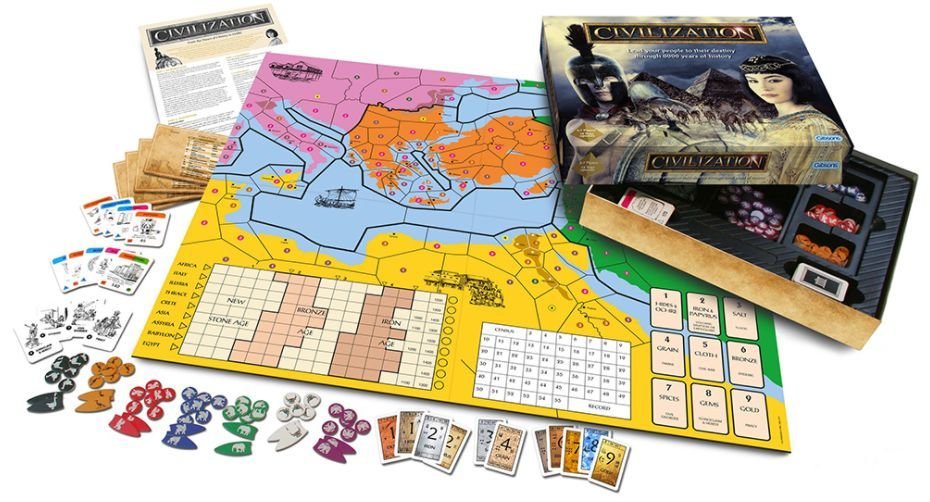 Civilization (2018) Board Game Gibsons Games