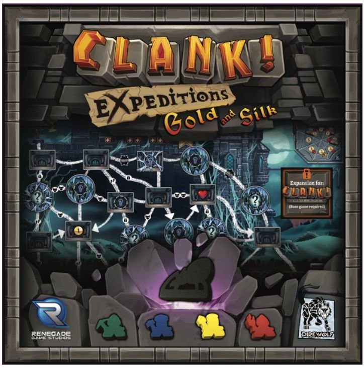 Clank! Expeditions: Gold and Silk Card Game Renegade Game Studios