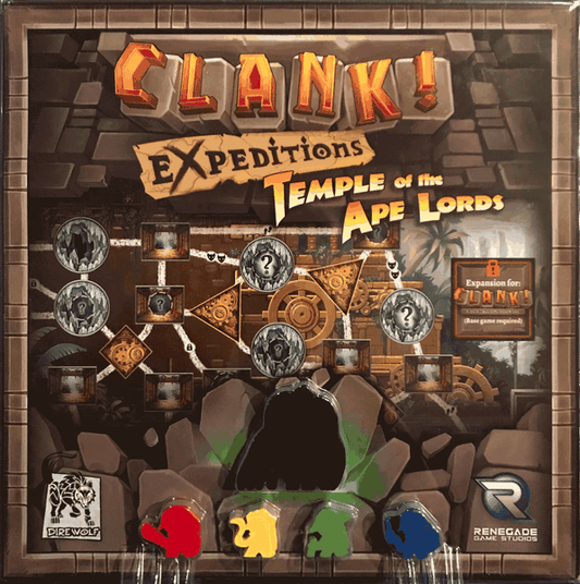 Clank! Expeditions: Temple of the Ape Lords Card Game Renegade Game Studios