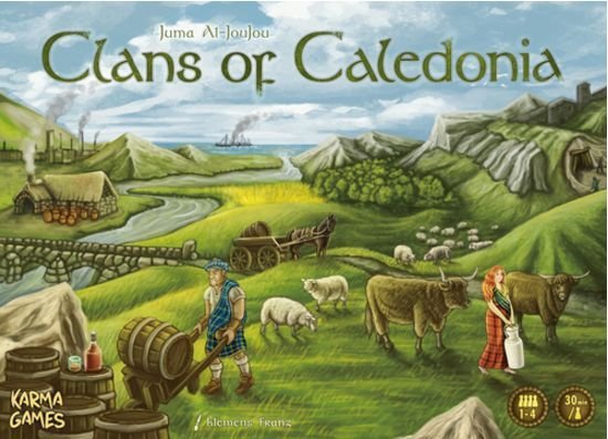 Clans of Caledonia Board Game Karma Games