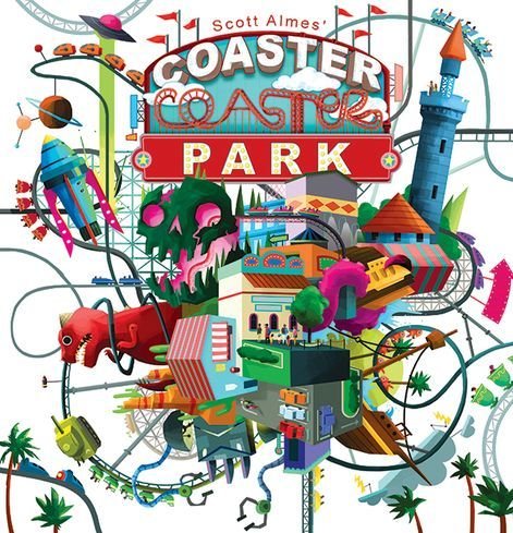 Coaster Park Board Game IDW