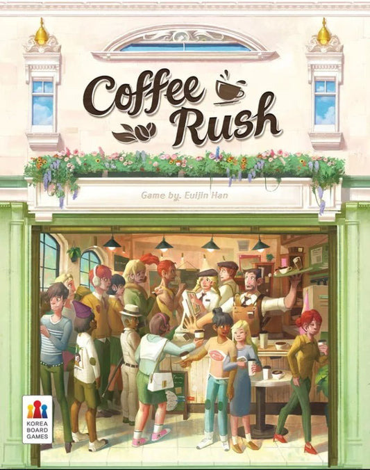 Coffee Rush Board Game Korea Boardgames