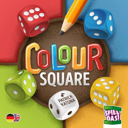 Colour Square Card Game Spiel Das!