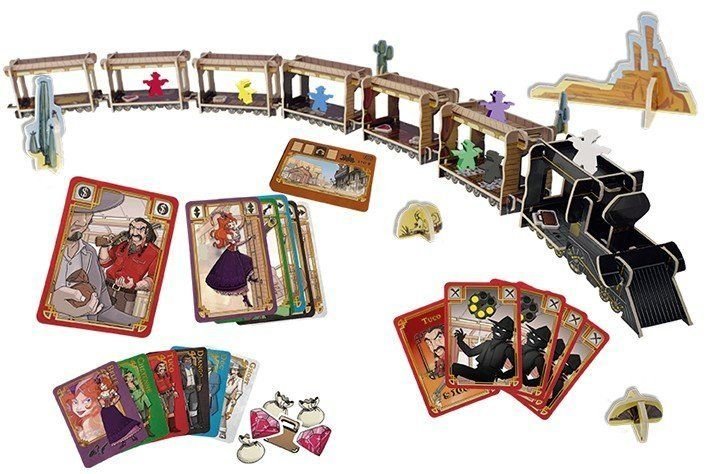 Colt Express: Horses & Stagecoach Board Game Ludonaute