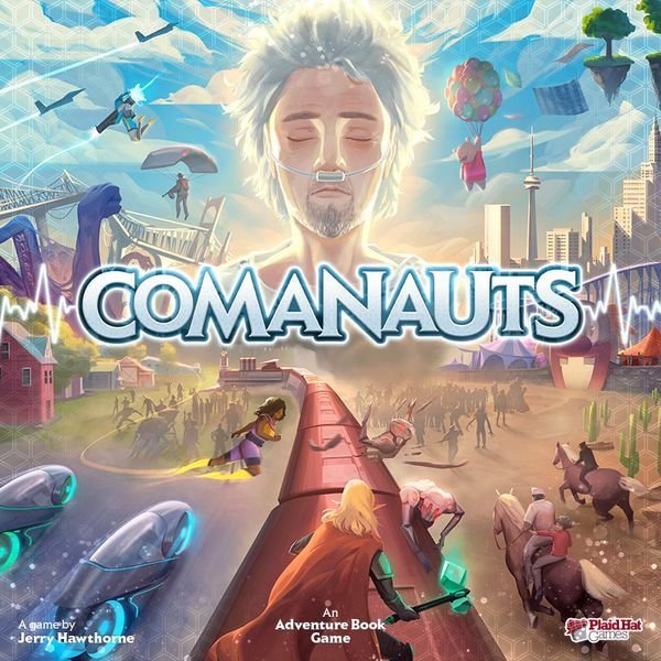 Comanauts: An Adventure Book Game Board Game Plaid Hat Games