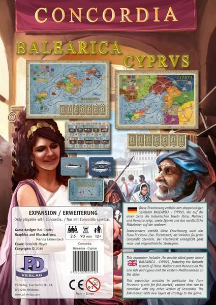 Concordia: Balearica / Cyprus Board Game PD-Verlag