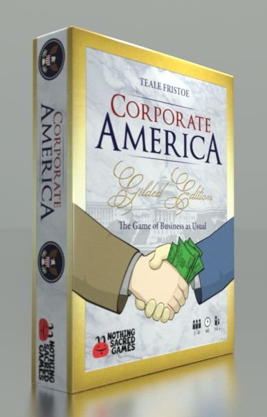 Corporate America - Gilded Edition Board Game Nothing Sacred Games