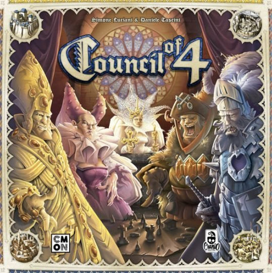 Council Of Four (2nd Edition) Board Game Cool Mini Or Not