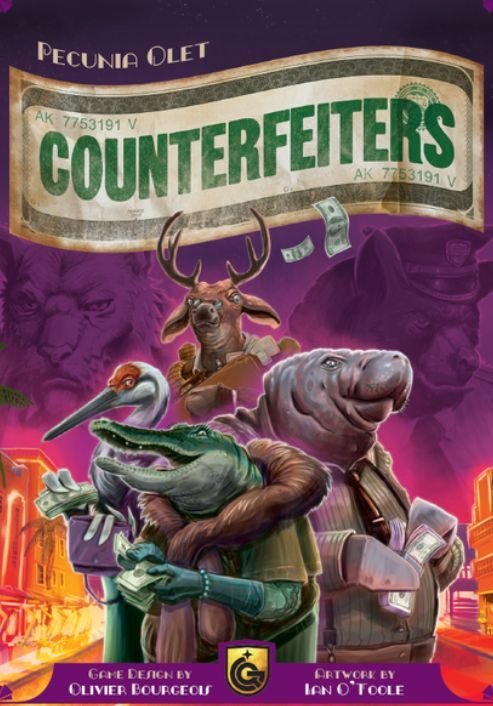 Counterfeiters Card Game Quined Games