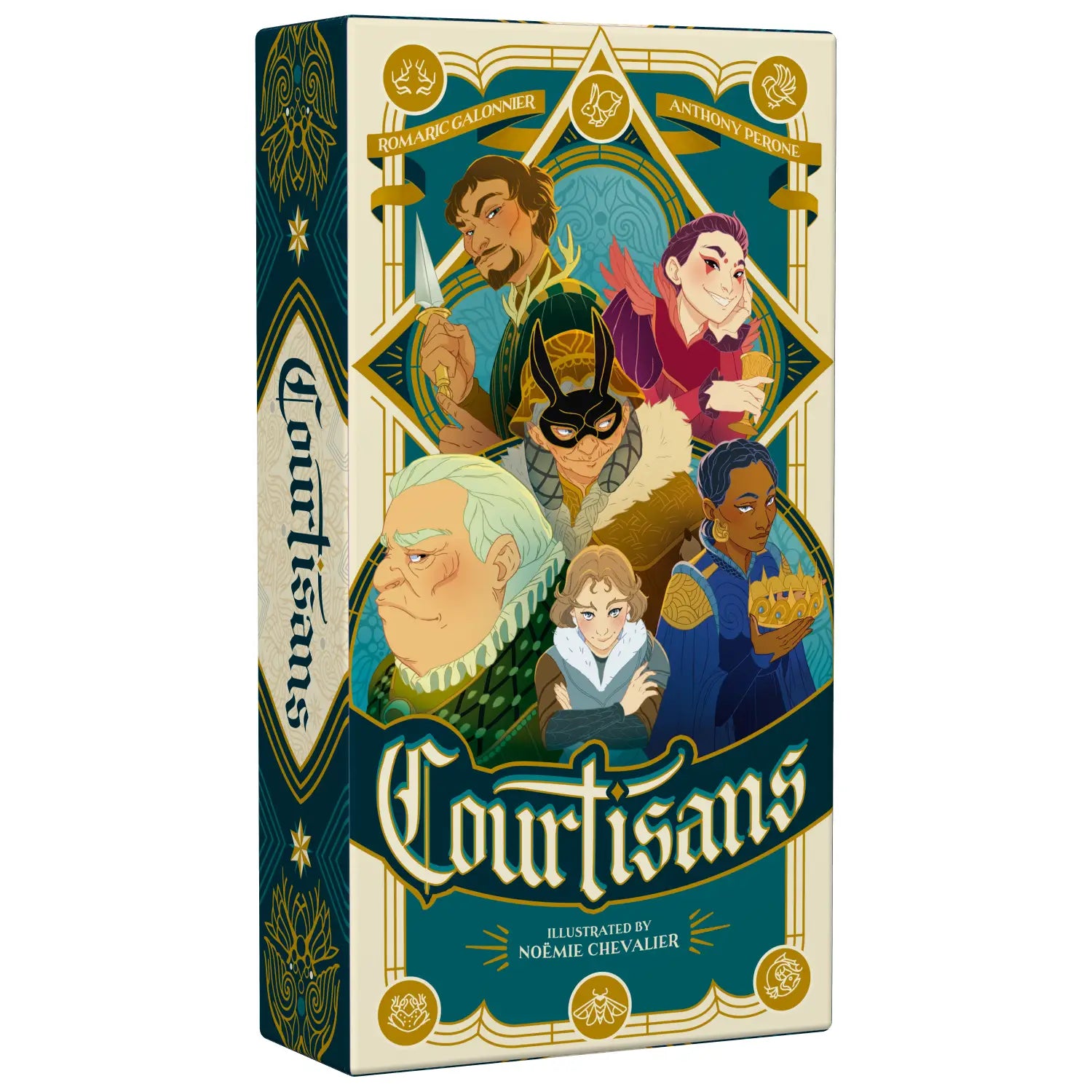 Courtisans Card Game Hachette Board Games