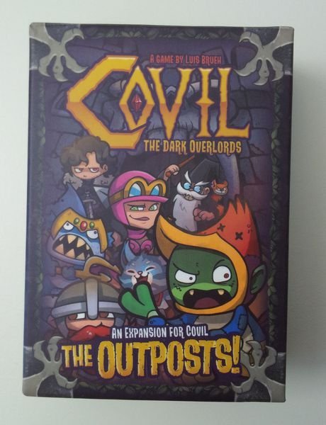 Covil: The Dark Overlords The Outposts Board Game Vesuvius Media