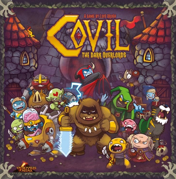 Covil: The Dark Overlords Board Game Vesuvius Media