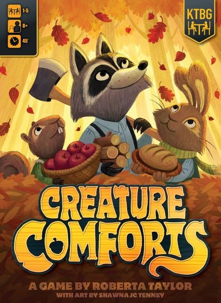 Creature Comforts Board Game Kids Table BG