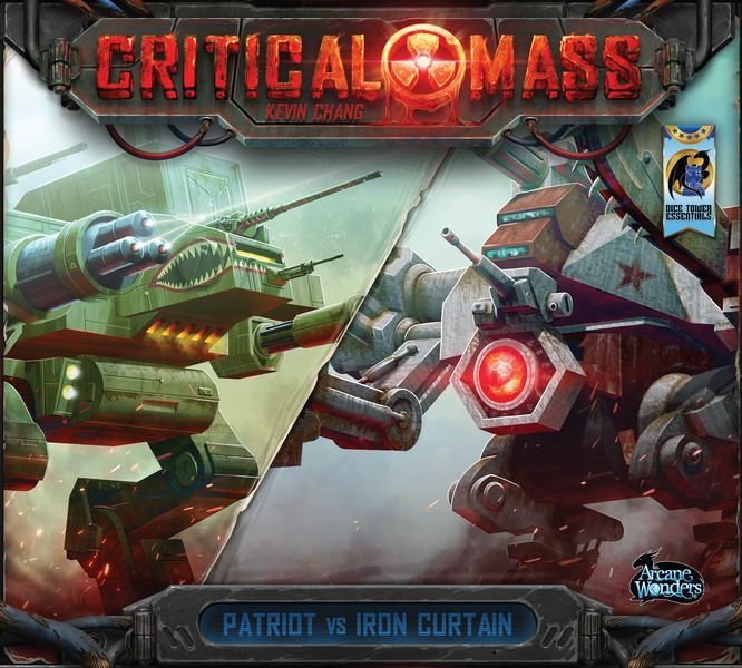 Critical Mass: Patriot vs Iron Curtain Board Game Arcane Wonders