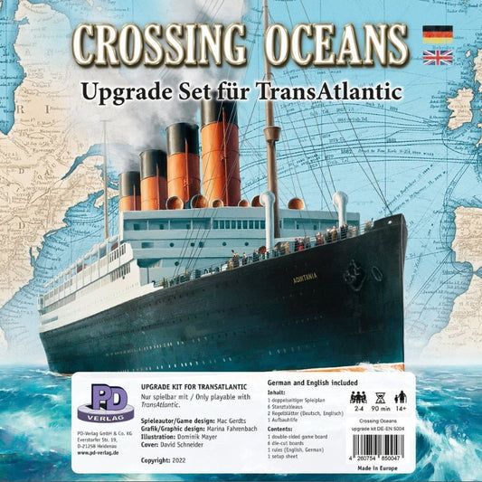 Crossing Oceans - Upgrade Set Board Game PD-Verlag