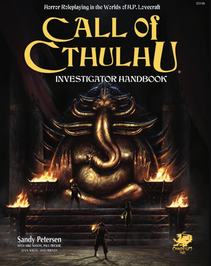 Call of Cthulhu RPG: 7th Edition Investigator Handbook  Chaosium