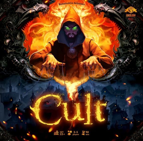 Cult: Choose Your God Wisely Board Game Cryptozoic Entertainment