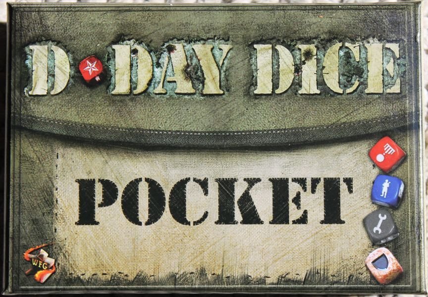 D-Day Dice Pocket Board Game Word Forge Games