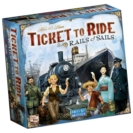 Ticket to Ride: Rails & Sails Board Game Days of Wonders