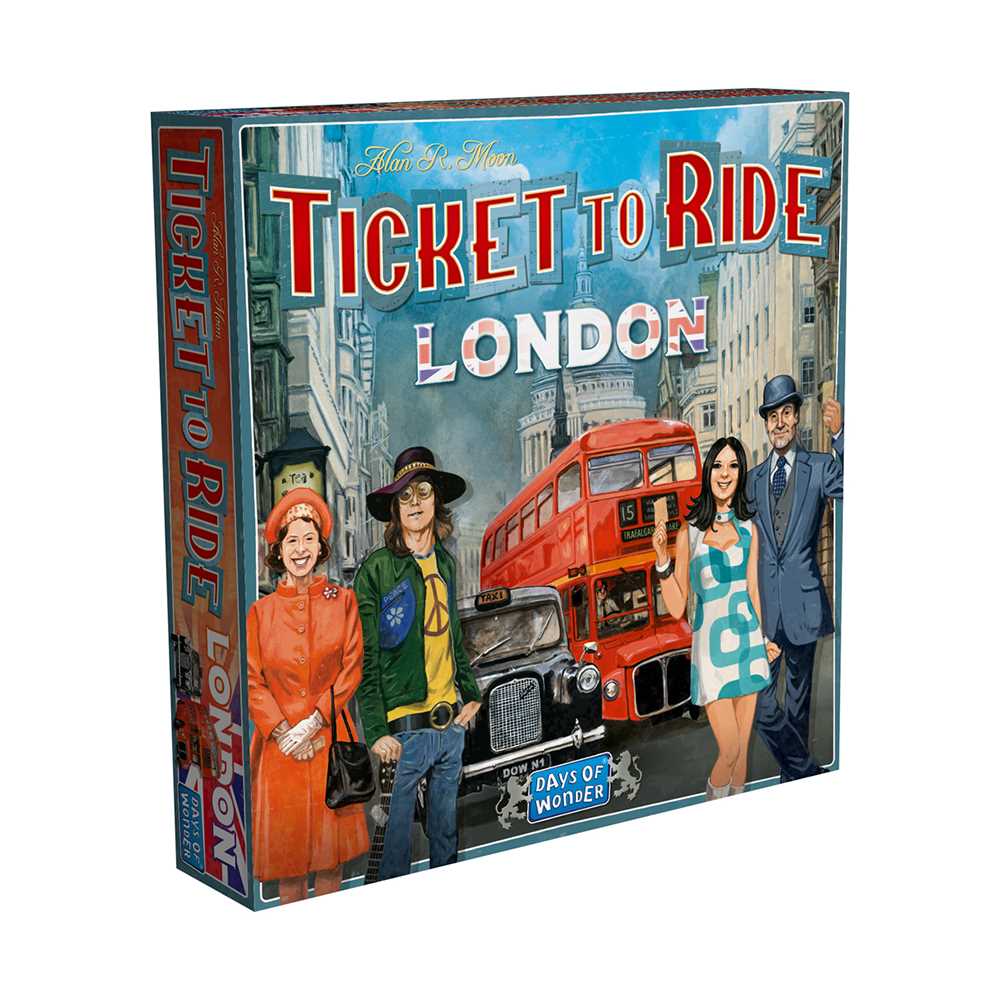 Ticket To Ride: London Board Game Days of Wonders