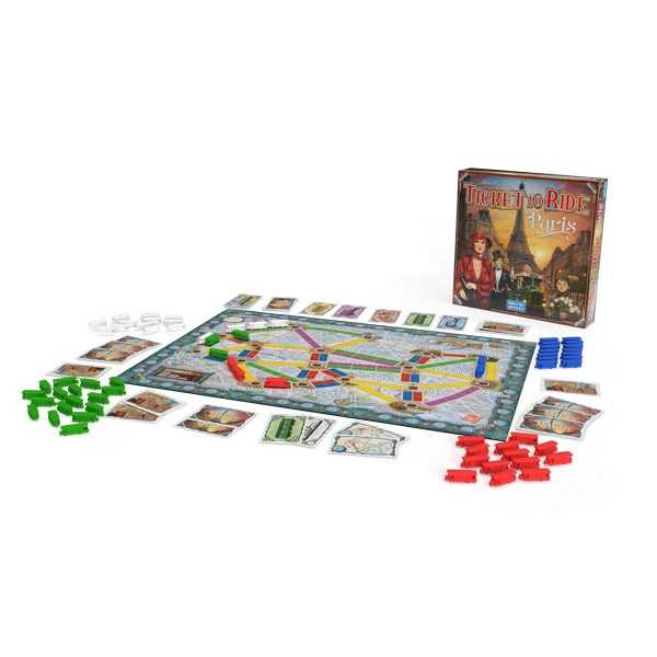 Ticket To Ride: Paris Board Game Days of Wonder