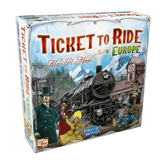 Ticket to Ride Europe Board Game Days of Wonder
