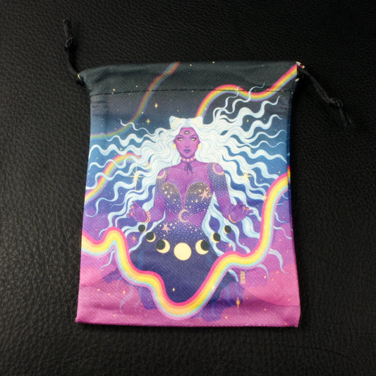 Powerful Enchantress Fantasy Drawstring Dice Bag Dice Bag DiceBag.co.uk