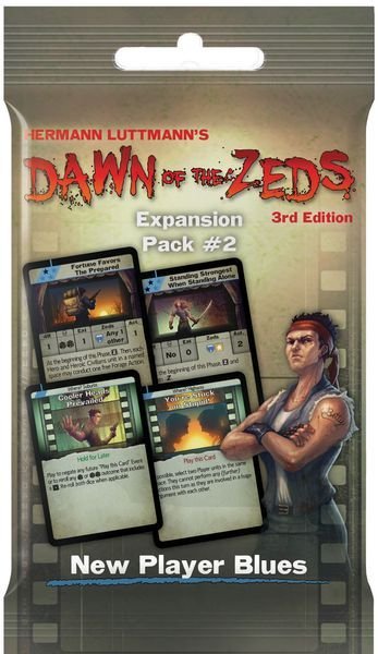 Dawn of the Zeds (Third edition): Expansion Pack #2 New Player Blues Expansion Board Game Victory Point Games