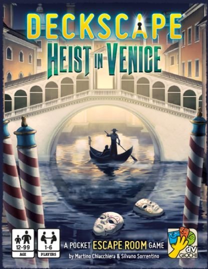 Deckscape - Heist in Venice Card Game dV Giochi