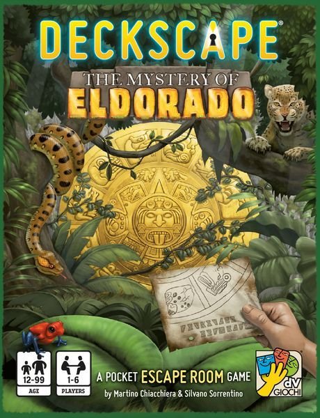 Deckscape: The Mystery of Eldorado Card Game dV Giochi