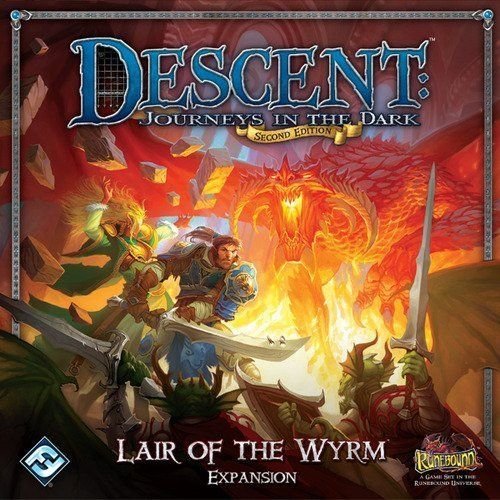 Descent: Journeys in the Dark (Second Edition) Lair of the Wyrm Board Game Fantasy Flight Games