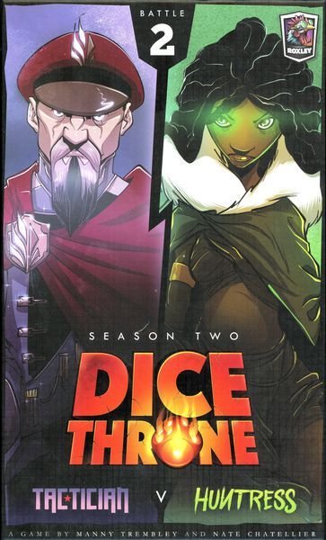 Dice Throne: Season Two Tactician v. Huntress Board Game Roxley Games