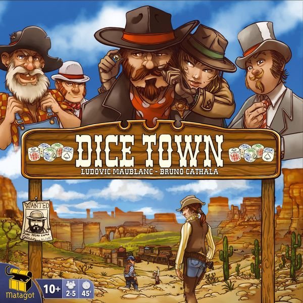 Dice Town Board Game Matagot