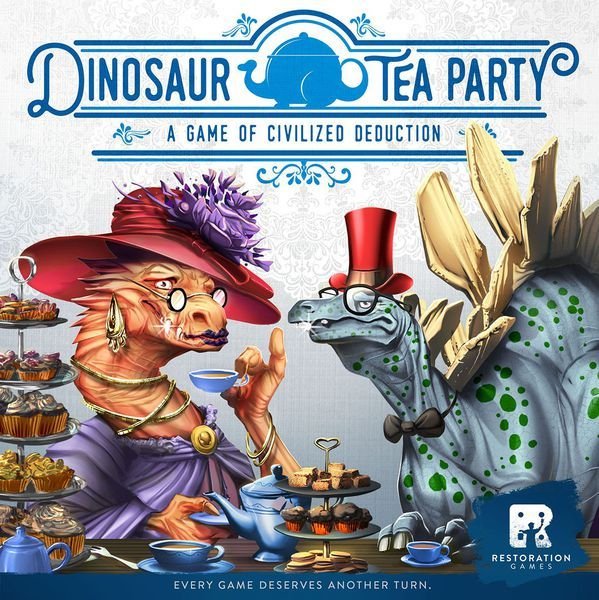 Dinosaur Tea Party Board Game Restoration Games