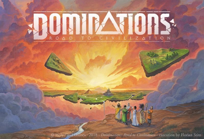 Dominations: Road to Civilization Board Game Holy Grail Games