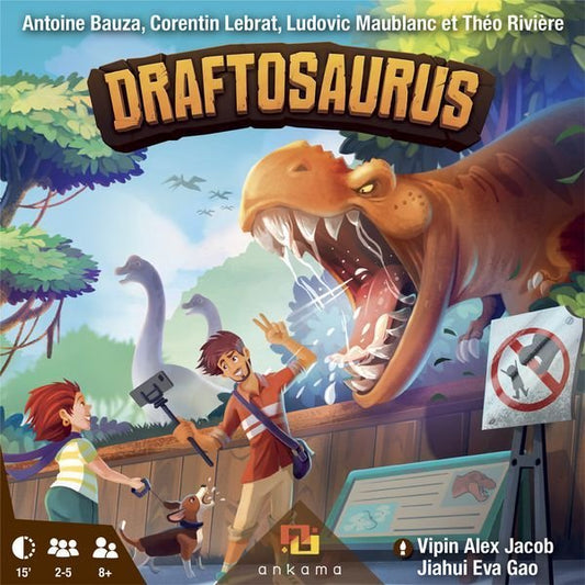 Draftosaurus Board Game Ankama Board Games