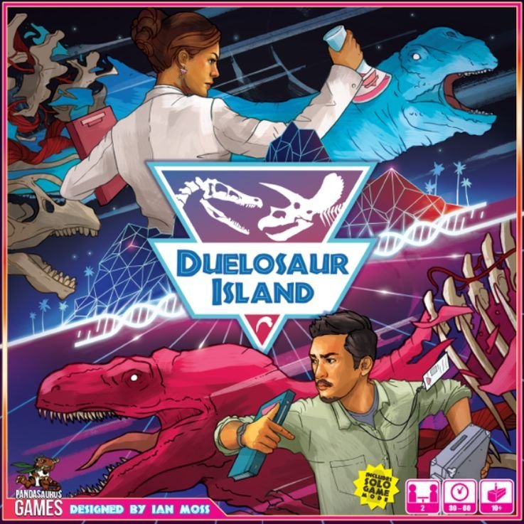 Duelosaur Island Board Game IDW