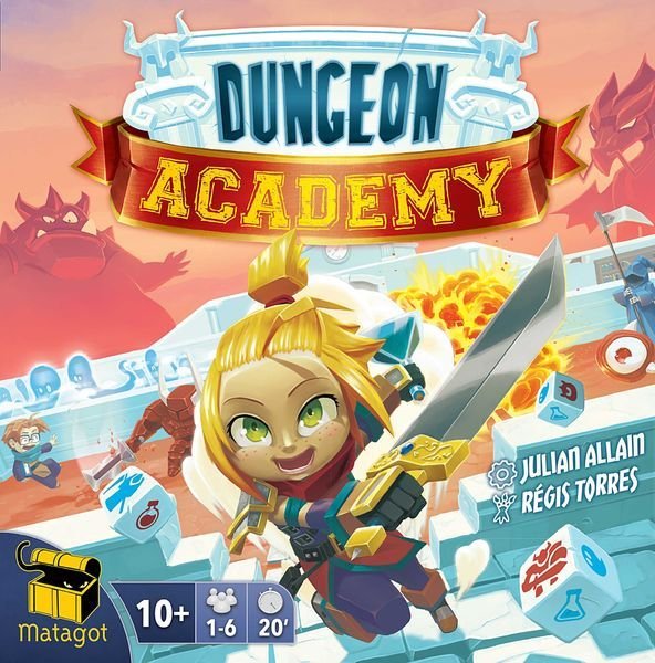 Dungeon Academy Board Game Matagot