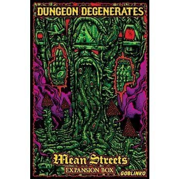 Dungeon Degenerates: Mean Streets Expansion Box Board Game Goblinko