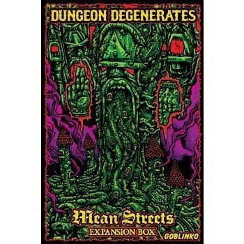 Dungeon Degenerates: Mean Streets Expansion Box Board Game Goblinko