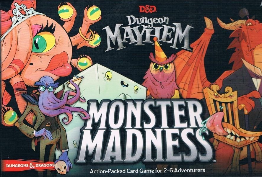 Dungeon Mayhem: Monster Madness Card Game Wizards of the Coast