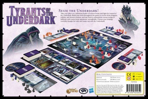 Dungeons & Dragons: Tyrants of the Underdark Board Game Gale Force Nine