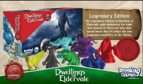 Dwellings of Eldervale - LEGENDARY Upgrade kit Board Game Breaking Games