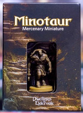 Dwellings of Eldervale - Minotaur Mercenary Mini Board Game Breaking Games