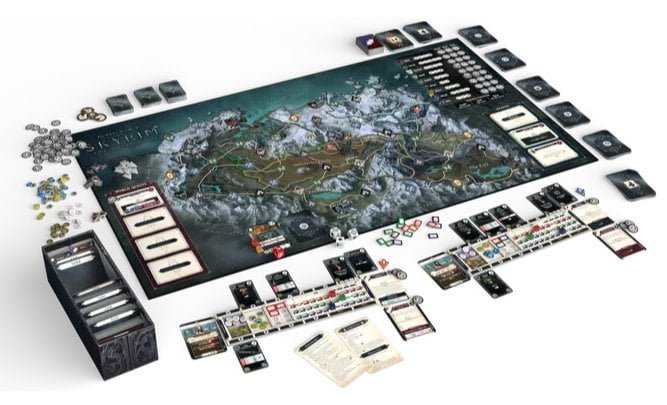 The Elder Scrolls: Skyrim - Adventure Board Game Board Game Modiphius Entertainment