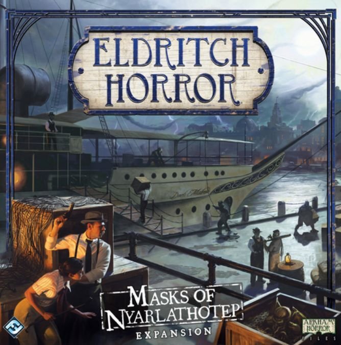 Eldritch Horror: Masks of Nyarlathotep Board Game Fantasy Flight Games