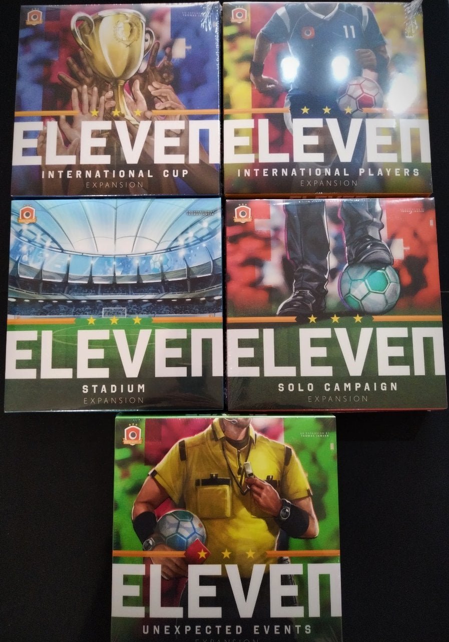 Eleven: Football Manager Board Game Expansions Bundle Board Game Portal Publishing